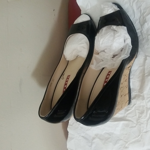 Brand New Prada Wedges. Comes with box. - Picture 2 of 6